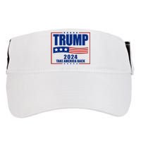 Trump 2024 Take America Back Adult Drive Performance Visor