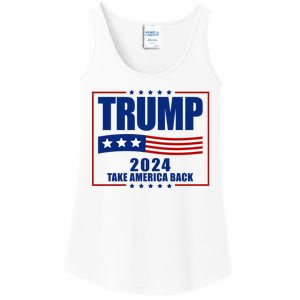 Trump 2024 Take America Back Ladies Essential Tank