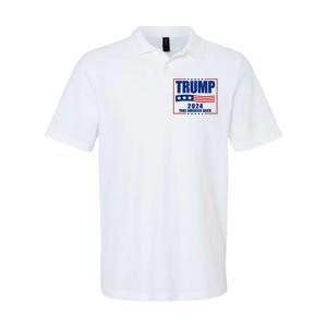 Trump 2024 Take America Back Softstyle Adult Sport Polo