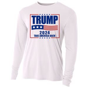 Trump 2024 Take America Back Cooling Performance Long Sleeve Crew