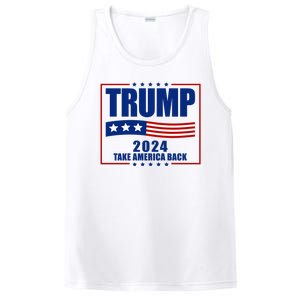 Trump 2024 Take America Back PosiCharge Competitor Tank