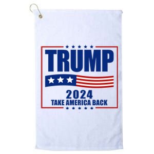 Trump 2024 Take America Back Platinum Collection Golf Towel