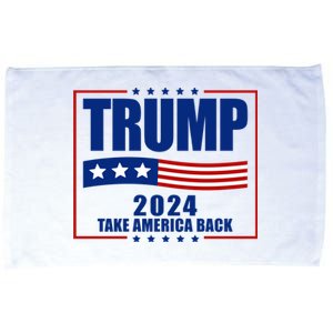 Trump 2024 Take America Back Microfiber Hand Towel