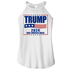 Trump 2024 Take America Back Women's Perfect Tri Rocker Tank