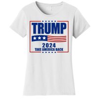 Trump 2024 Take America Back Women's T-Shirt