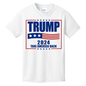 Trump 2024 Take America Back Kids T-Shirt