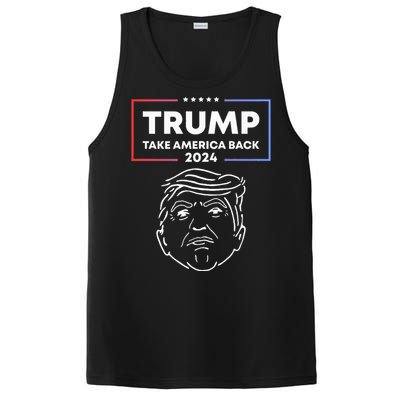 Trump 2024 Take America Back Election The Return PosiCharge Competitor Tank