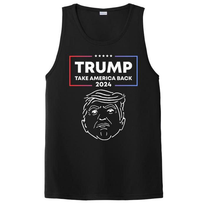 Trump 2024 Take America Back Election The Return PosiCharge Competitor Tank