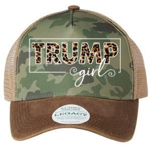 Trump 2020 Trump Leopard Pattern Gift Legacy Tie Dye Trucker Hat