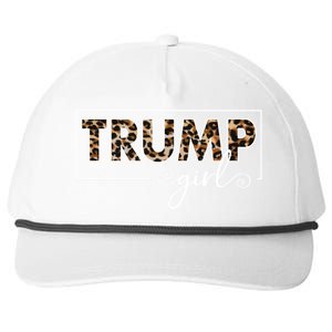 Trump 2020 Trump Leopard Pattern Gift Snapback Five-Panel Rope Hat