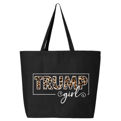 Trump 2020 Trump Leopard Pattern Gift 25L Jumbo Tote