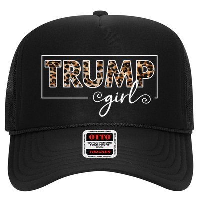 Trump 2020 Trump Leopard Pattern Gift Trucker Hat