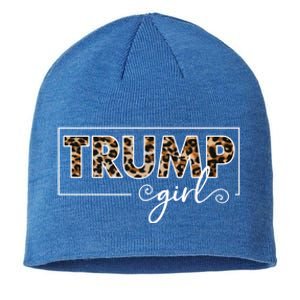 Trump 2020 Trump Leopard Pattern Gift Sustainable Beanie