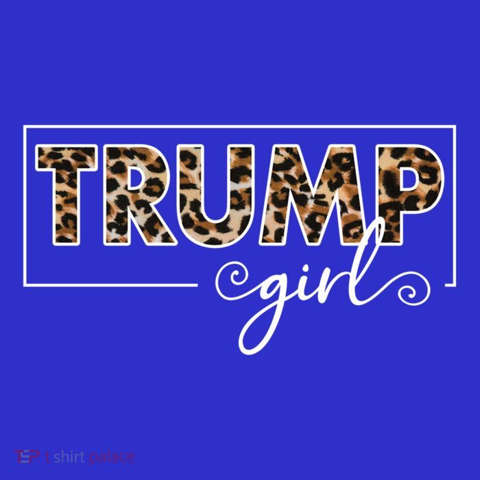Trump 2020 Trump Leopard Pattern Gift Premium T-Shirt