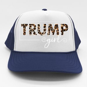 Trump 2020 Trump Leopard Pattern Gift Trucker Hat