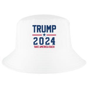 Trump 2024 Take America Back Conservative Republican Cool Comfort Performance Bucket Hat