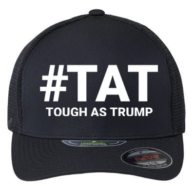 Trump 2024 Tough As Trump Tat Pa Rally 2024 Save Our Republic Usa Flag Flexfit Unipanel Trucker Cap