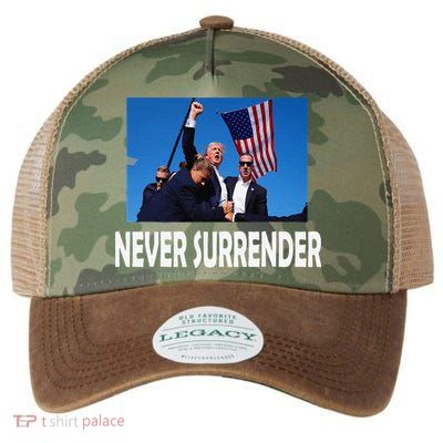 Trump 2024 Legacy Tie Dye Trucker Hat