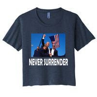 Trump 2024 Women's Crop Top Tee
