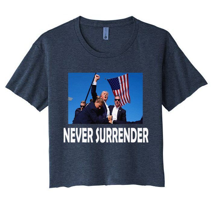 Trump 2024 Women's Crop Top Tee