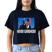 Trump 2024 Women's Crop Top Tee