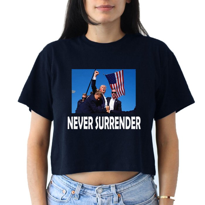 Trump 2024 Women's Crop Top Tee
