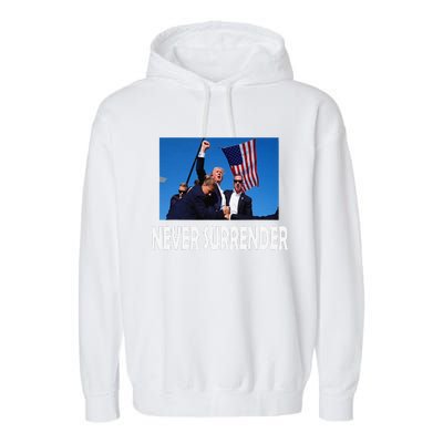 Trump 2024 Garment-Dyed Fleece Hoodie