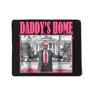 Trump 2024 Take America Back Daddys Home Christmas Mousepad