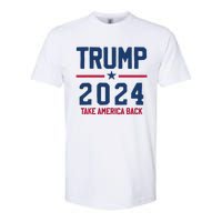 Trump 2024 Take America Back Pro Trump Softstyle® CVC T-Shirt