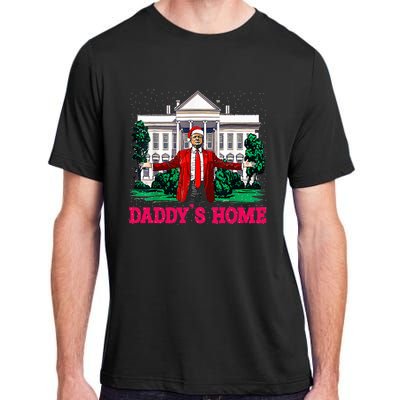 Trump 2024 Take America Back DaddyS Home Christmas Adult ChromaSoft Performance T-Shirt