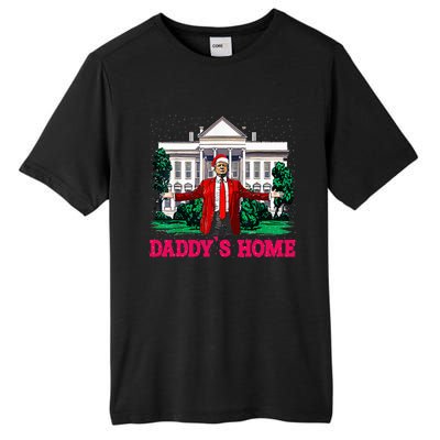 Trump 2024 Take America Back DaddyS Home Christmas Tall Fusion ChromaSoft Performance T-Shirt