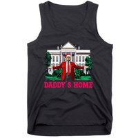 Trump 2024 Take America Back DaddyS Home Christmas Tank Top