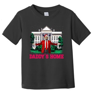 Trump 2024 Take America Back DaddyS Home Christmas Toddler T-Shirt