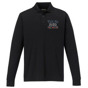 Tulsi 2028 Performance Long Sleeve Polo