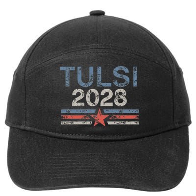 Tulsi 2028 7-Panel Snapback Hat