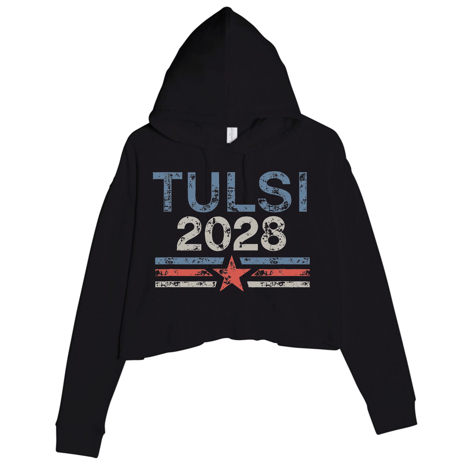 Tulsi 2028 Crop Fleece Hoodie