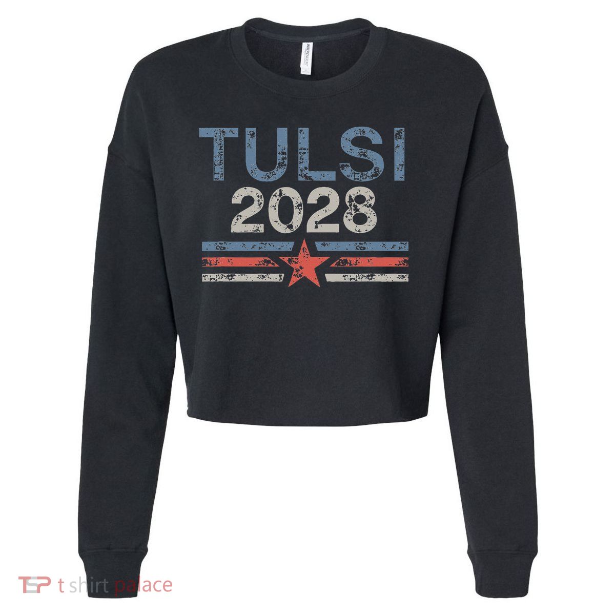 Tulsi 2028 Cropped Pullover Crew