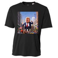 Trump 2024 Take America Back DaddyS Home Cooling Performance Crew T-Shirt