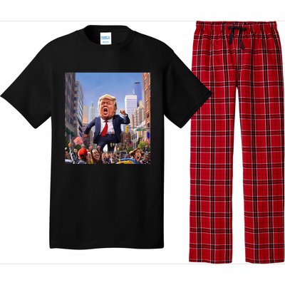 Trump 2024 Take America Back DaddyS Home Pajama Set