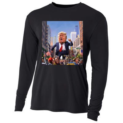 Trump 2024 Take America Back DaddyS Home Cooling Performance Long Sleeve Crew