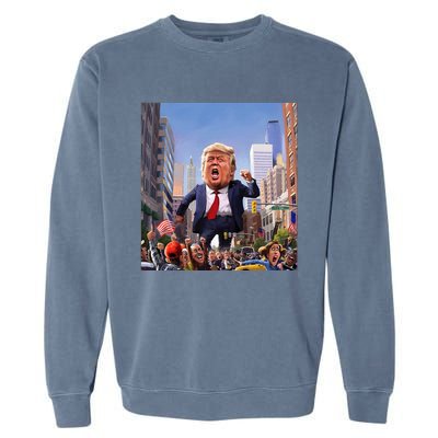 Trump 2024 Take America Back DaddyS Home Garment-Dyed Sweatshirt