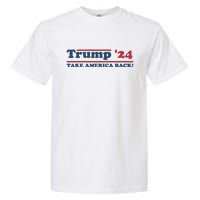 Trump 2024 Take America Back Garment-Dyed Heavyweight T-Shirt