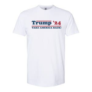 Trump 2024 Take America Back Softstyle CVC T-Shirt