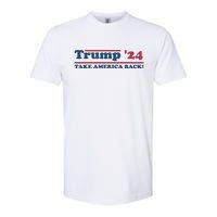 Trump 2024 Take America Back Softstyle CVC T-Shirt