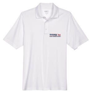 Trump 2024 Take America Back Men's Origin Performance Pique Polo