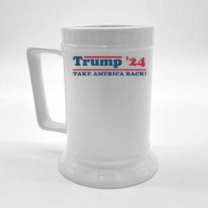 Trump 2024 Take America Back Beer Stein