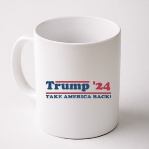 Trump 2024 Take America Back Coffee Mug