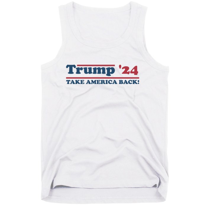 Trump 2024 Take America Back Tank Top