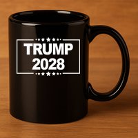Trump 2028 11oz C Handle Ceramic Mug