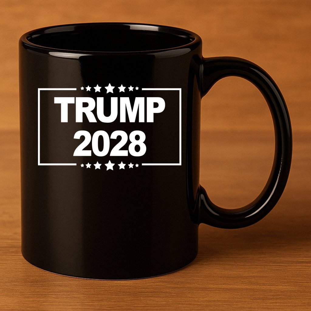 Trump 2028 11oz C Handle Ceramic Mug